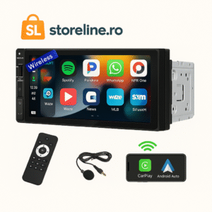 Navigatie 1DIN, Apple Carplay, Android Auto