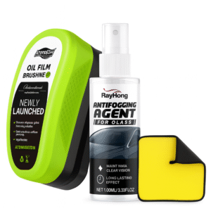 MEGA DEAL — Set Profesional 3-în-1 pentru Curățarea și Protecția Parbrizului